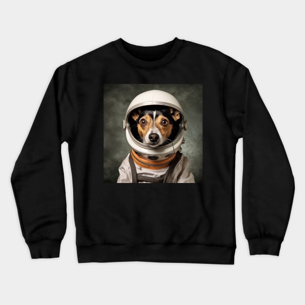 Astro Dog - Toy Fox Terrier Crewneck Sweatshirt by Merchgard